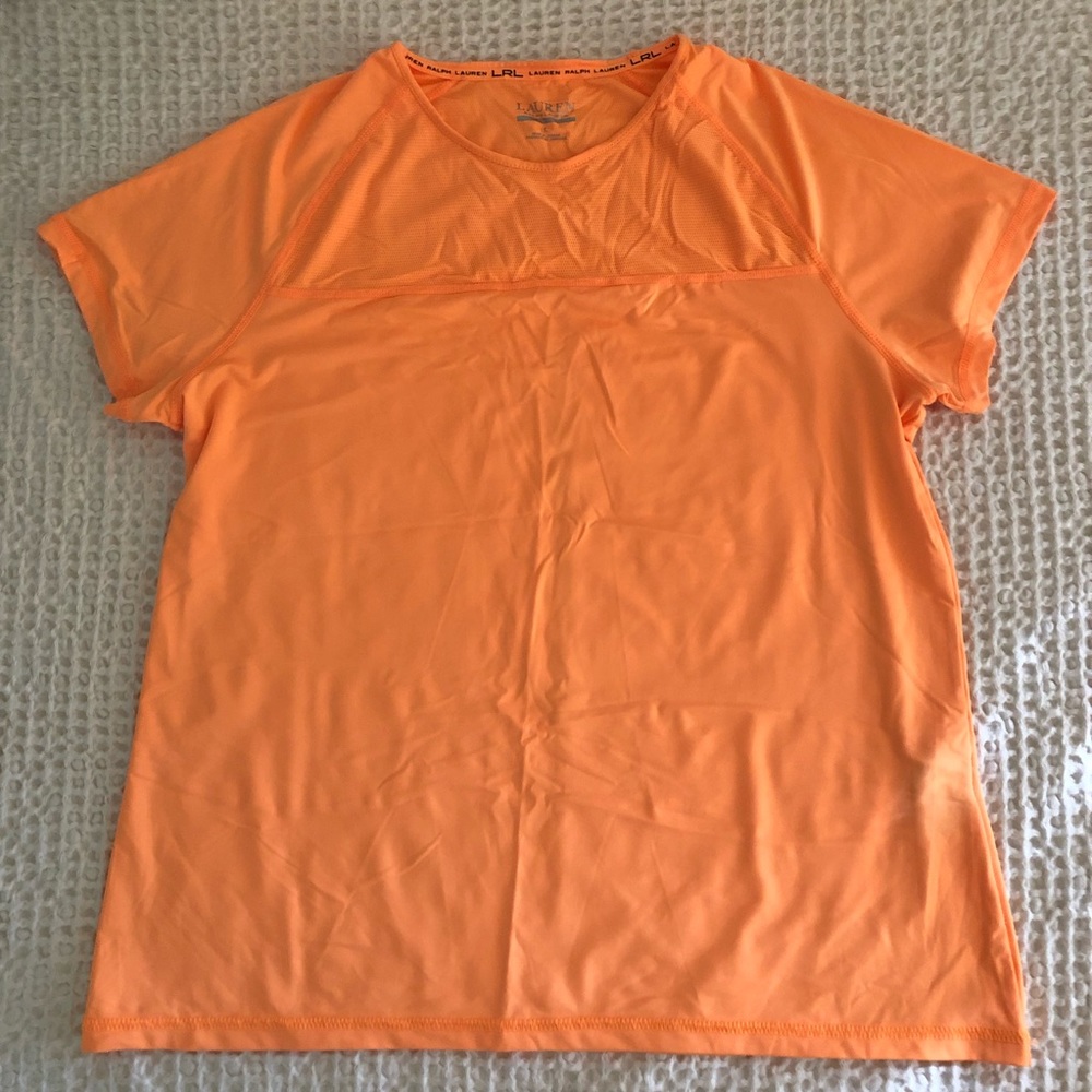 LRL Women’s Large Active T-Shirt Orange